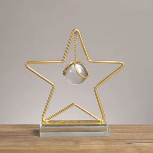 FIGURAS DECORATIVAS COM BOLA DE CRISTAL