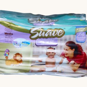 FRALDAS SUAVE (24 UNID.)